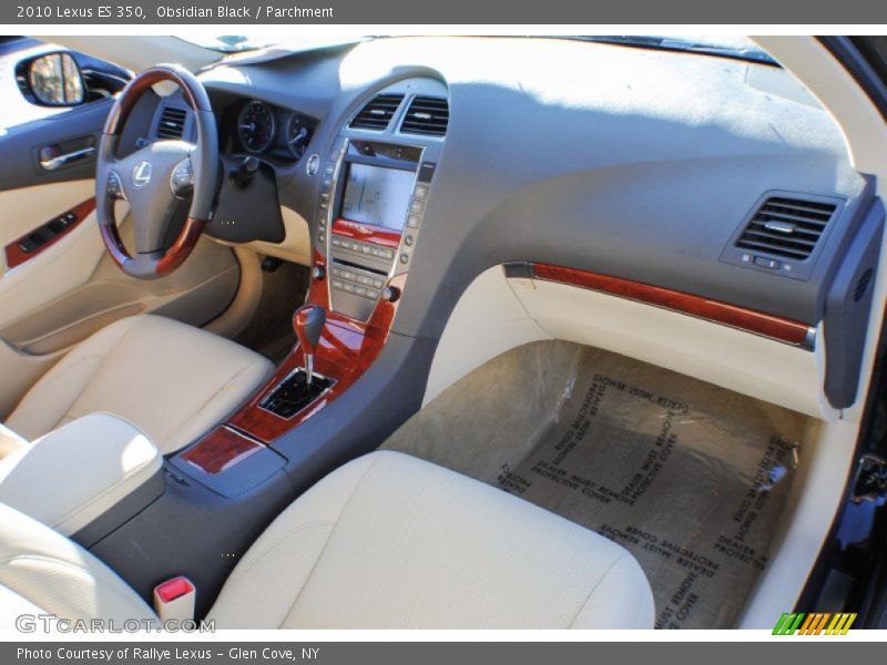 Obsidian Black / Parchment 2010 Lexus ES 350