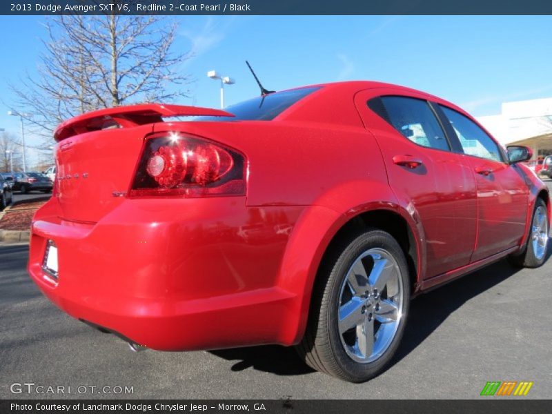 Redline 2-Coat Pearl / Black 2013 Dodge Avenger SXT V6