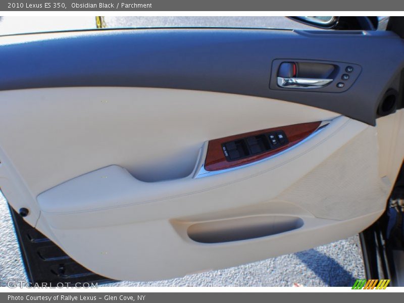 Obsidian Black / Parchment 2010 Lexus ES 350