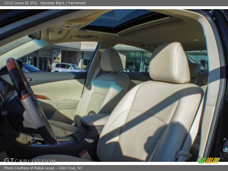 Obsidian Black / Parchment 2010 Lexus ES 350