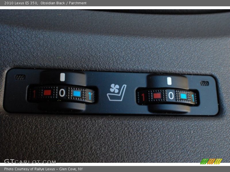 Obsidian Black / Parchment 2010 Lexus ES 350