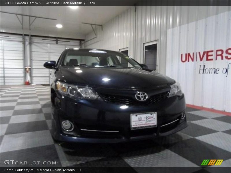 Attitude Black Metallic / Black 2012 Toyota Camry SE