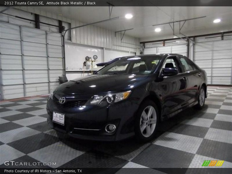 Attitude Black Metallic / Black 2012 Toyota Camry SE