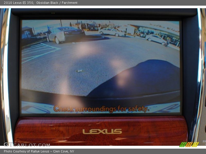 Obsidian Black / Parchment 2010 Lexus ES 350