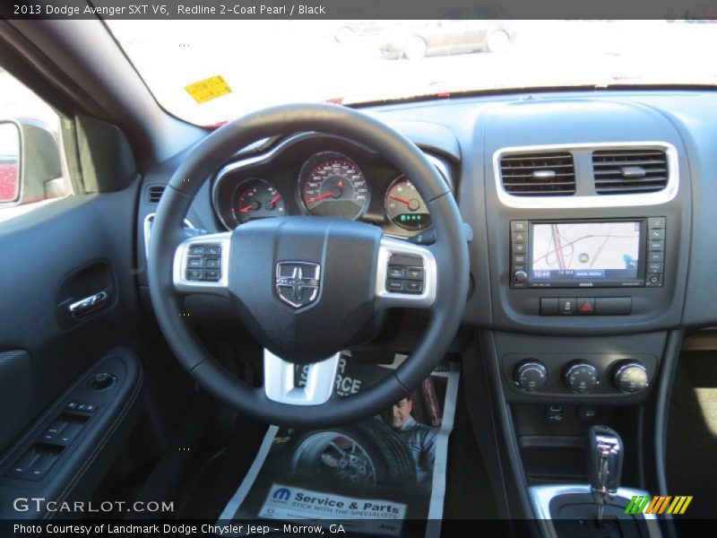 Redline 2-Coat Pearl / Black 2013 Dodge Avenger SXT V6