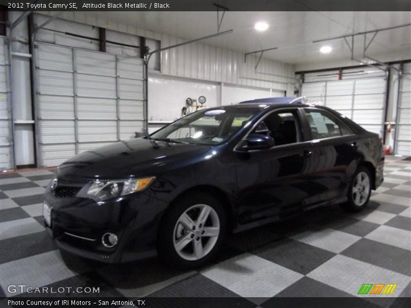 Attitude Black Metallic / Black 2012 Toyota Camry SE