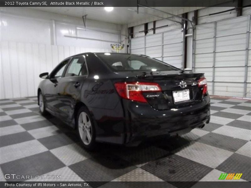 Attitude Black Metallic / Black 2012 Toyota Camry SE
