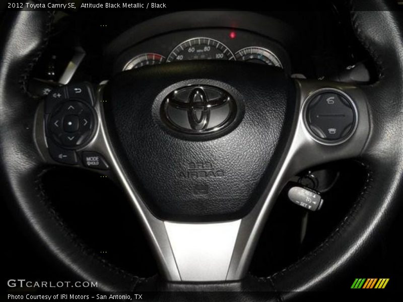 Attitude Black Metallic / Black 2012 Toyota Camry SE