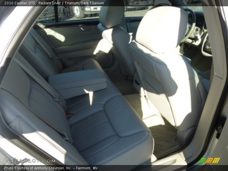 Radiant Silver / Titanium/Dark Titanium 2010 Cadillac DTS