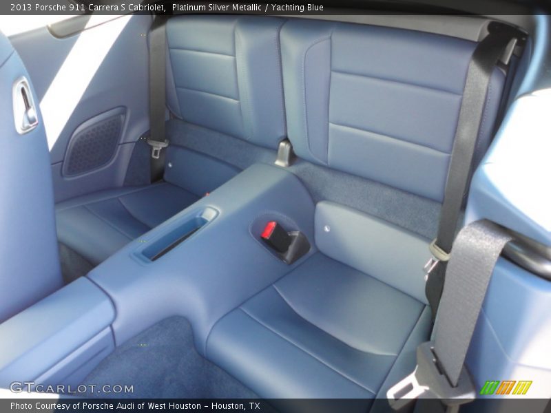 Rear Seat of 2013 911 Carrera S Cabriolet