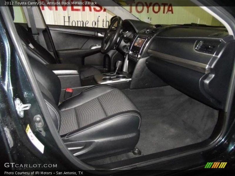 Attitude Black Metallic / Black 2012 Toyota Camry SE