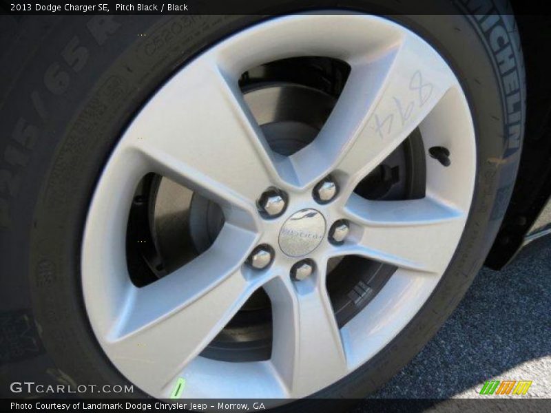 Pitch Black / Black 2013 Dodge Charger SE