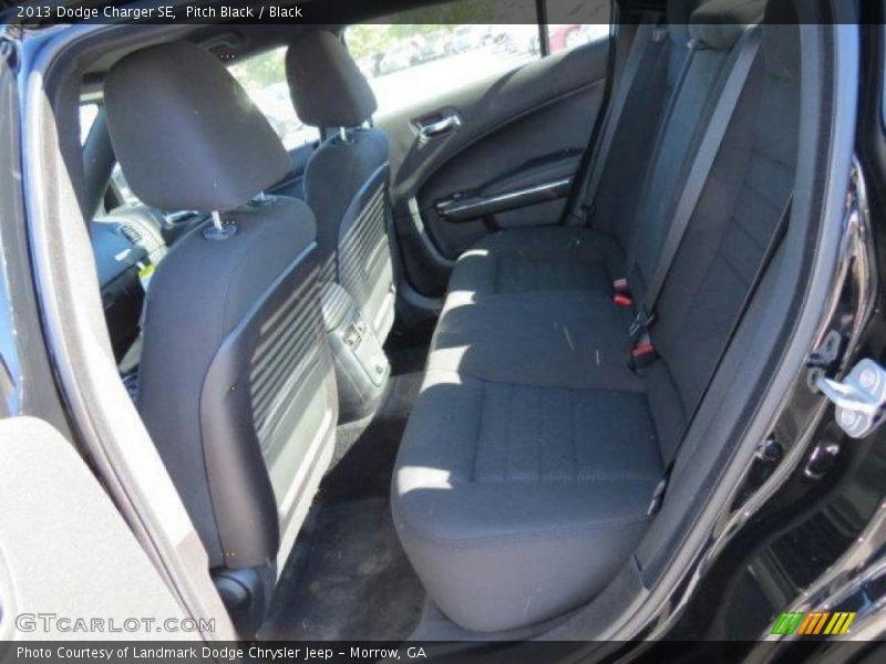 Pitch Black / Black 2013 Dodge Charger SE