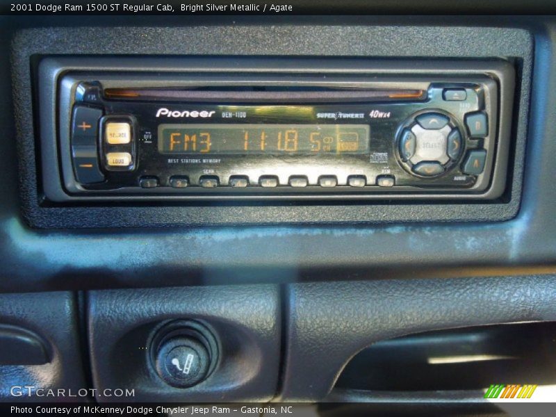 Bright Silver Metallic / Agate 2001 Dodge Ram 1500 ST Regular Cab