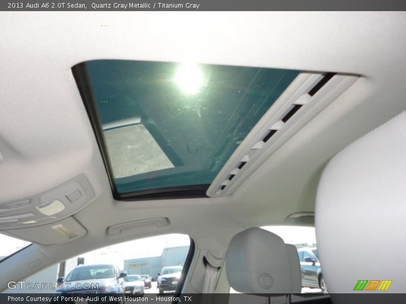Quartz Gray Metallic / Titanium Gray 2013 Audi A6 2.0T Sedan