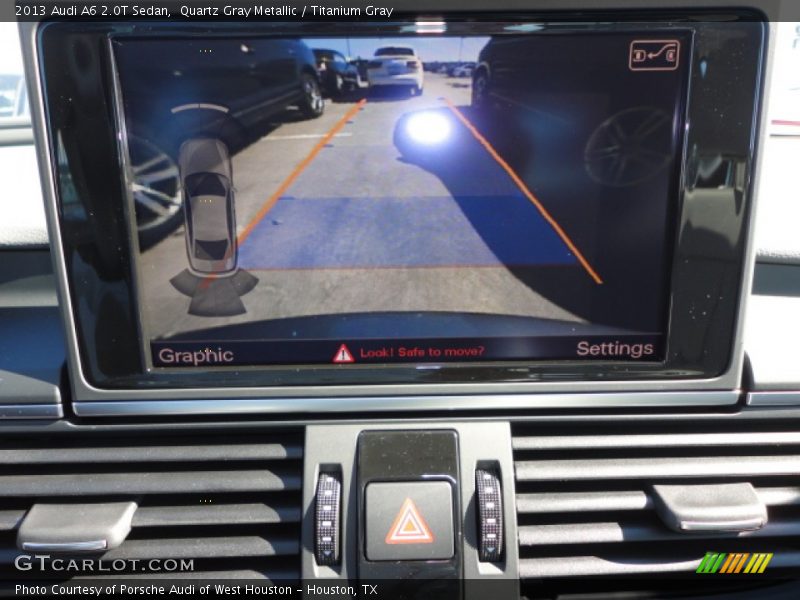 Quartz Gray Metallic / Titanium Gray 2013 Audi A6 2.0T Sedan