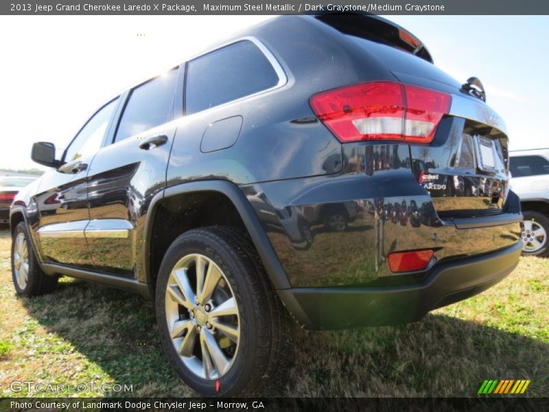 Maximum Steel Metallic / Dark Graystone/Medium Graystone 2013 Jeep Grand Cherokee Laredo X Package