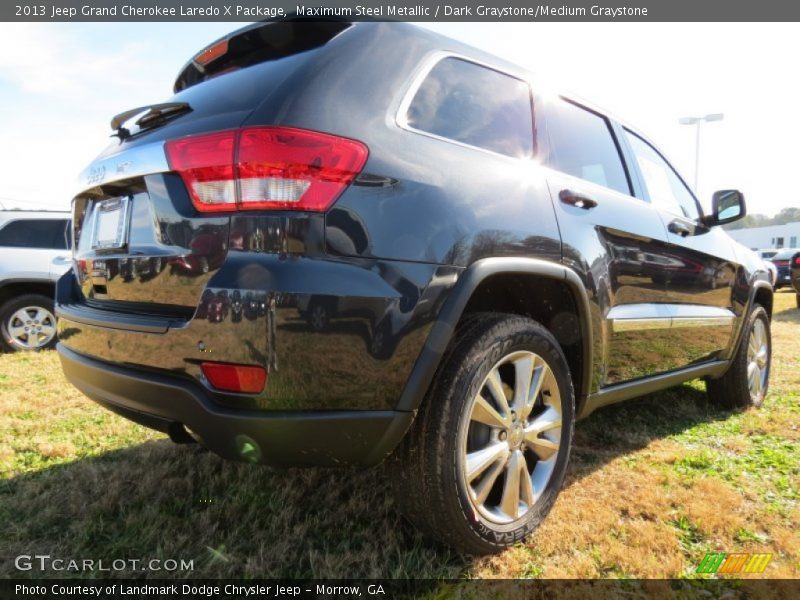 Maximum Steel Metallic / Dark Graystone/Medium Graystone 2013 Jeep Grand Cherokee Laredo X Package