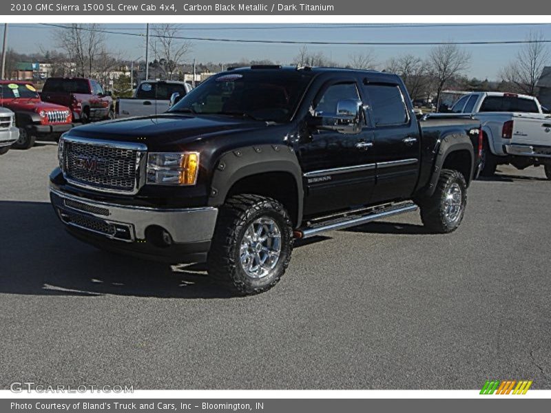 Carbon Black Metallic / Dark Titanium 2010 GMC Sierra 1500 SL Crew Cab 4x4