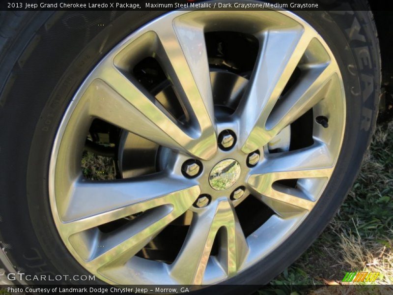 Maximum Steel Metallic / Dark Graystone/Medium Graystone 2013 Jeep Grand Cherokee Laredo X Package