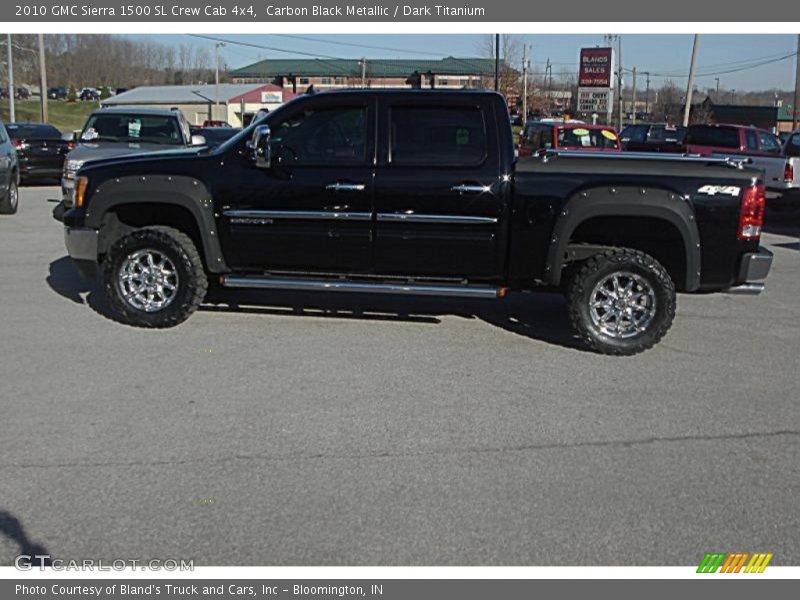 Carbon Black Metallic / Dark Titanium 2010 GMC Sierra 1500 SL Crew Cab 4x4