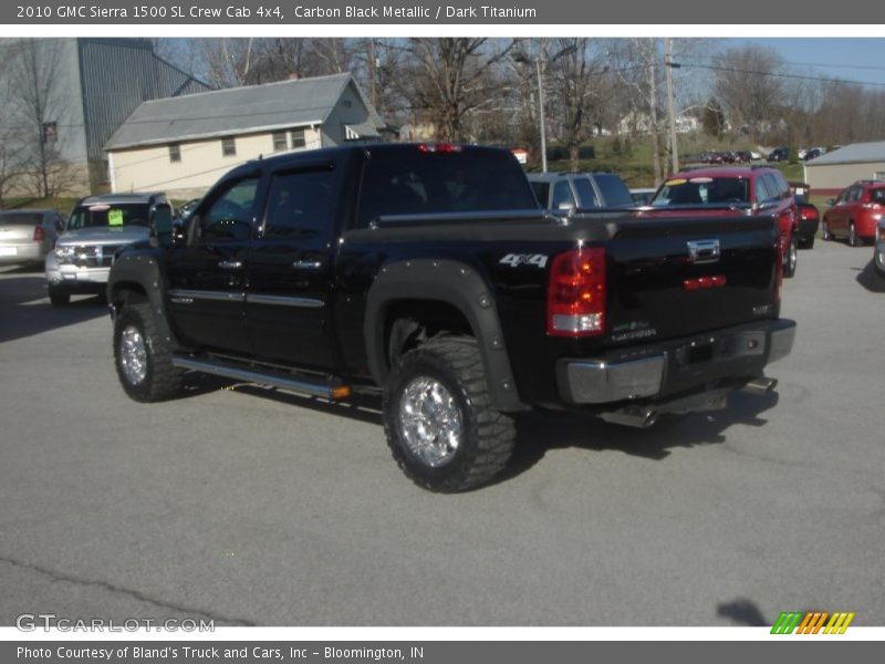 Carbon Black Metallic / Dark Titanium 2010 GMC Sierra 1500 SL Crew Cab 4x4