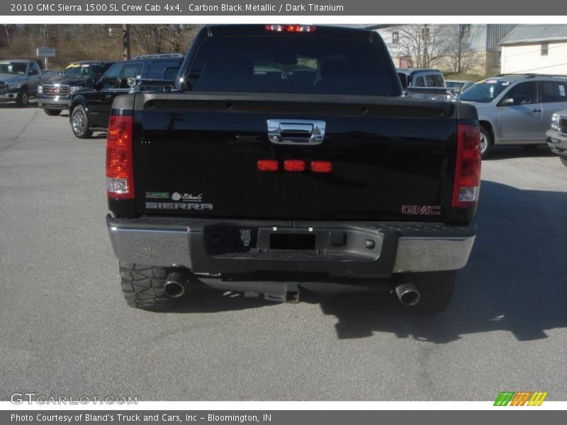 Carbon Black Metallic / Dark Titanium 2010 GMC Sierra 1500 SL Crew Cab 4x4
