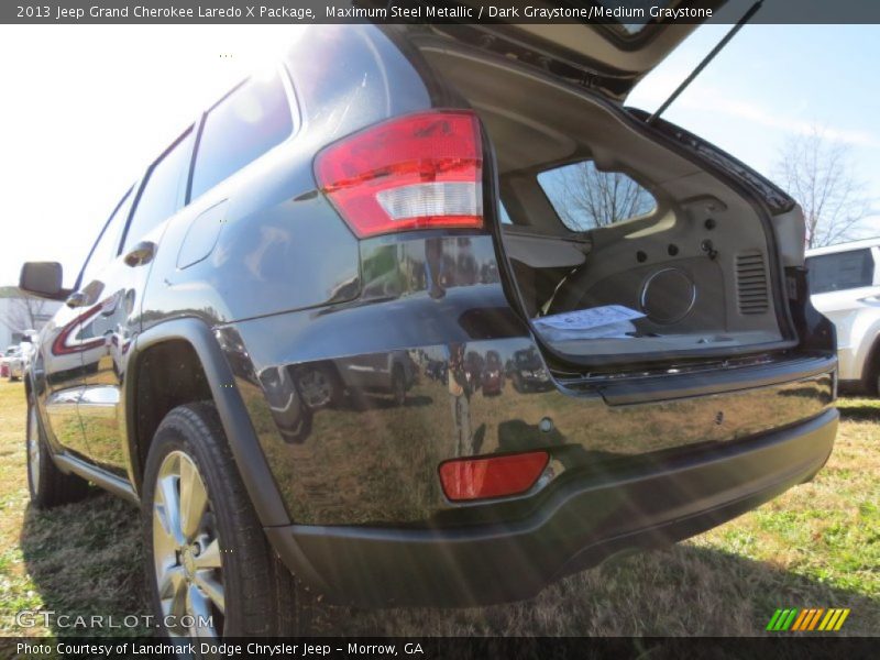 Maximum Steel Metallic / Dark Graystone/Medium Graystone 2013 Jeep Grand Cherokee Laredo X Package