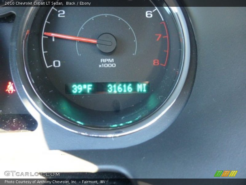 Black / Ebony 2010 Chevrolet Cobalt LT Sedan