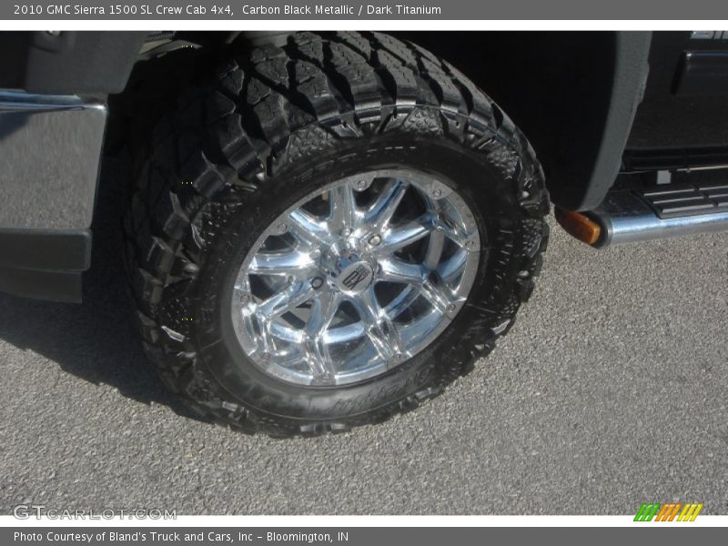 Carbon Black Metallic / Dark Titanium 2010 GMC Sierra 1500 SL Crew Cab 4x4