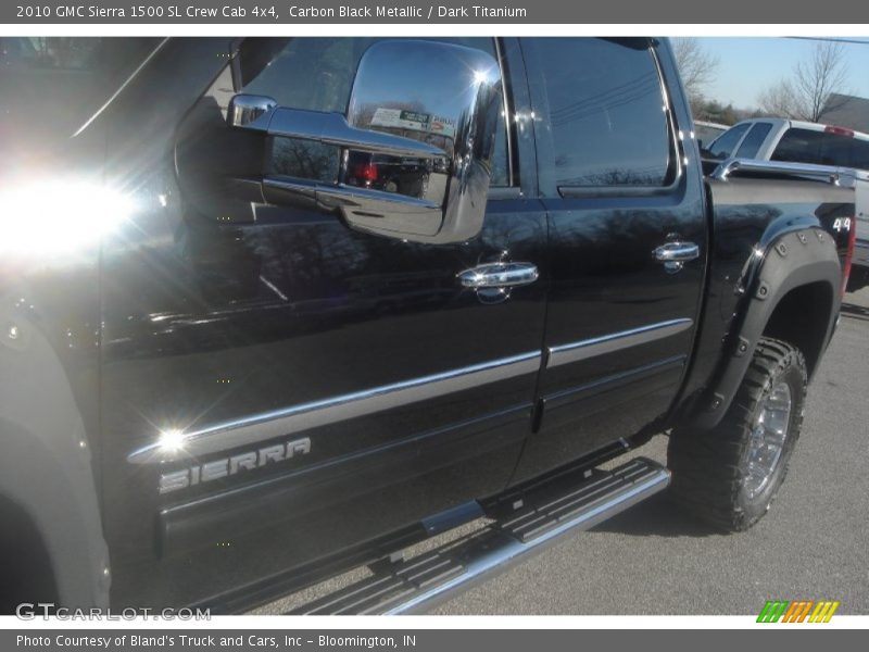 Carbon Black Metallic / Dark Titanium 2010 GMC Sierra 1500 SL Crew Cab 4x4