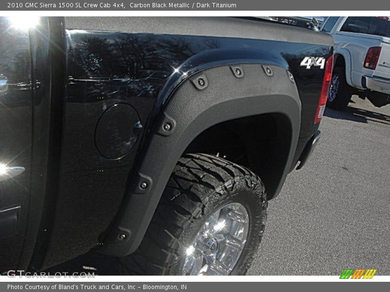 Carbon Black Metallic / Dark Titanium 2010 GMC Sierra 1500 SL Crew Cab 4x4