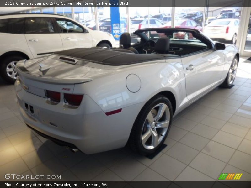 Silver Ice Metallic / Black 2013 Chevrolet Camaro SS/RS Convertible