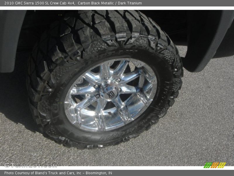 Carbon Black Metallic / Dark Titanium 2010 GMC Sierra 1500 SL Crew Cab 4x4