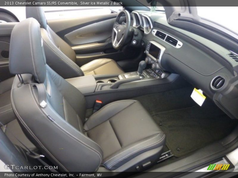  2013 Camaro SS/RS Convertible Black Interior