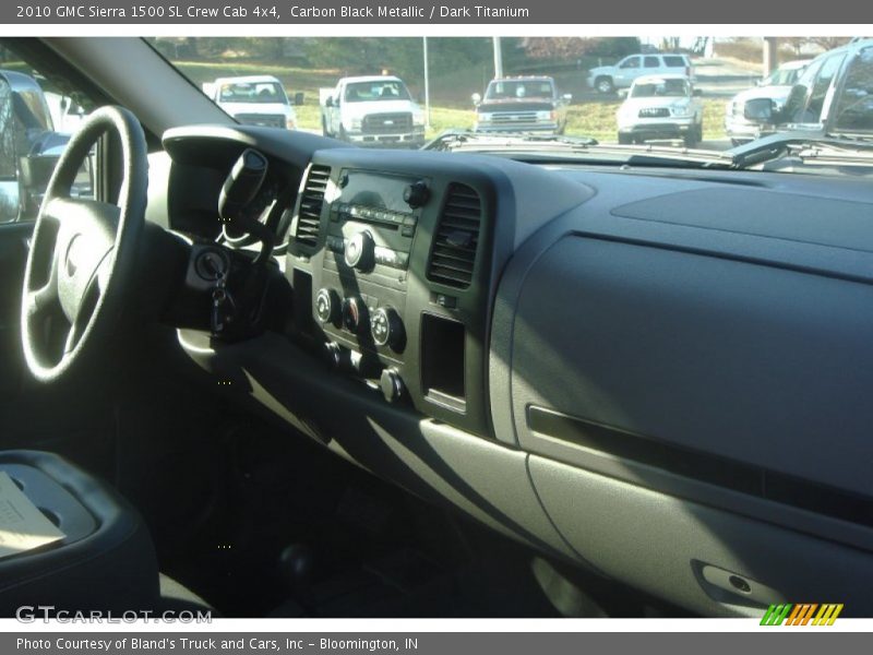 Carbon Black Metallic / Dark Titanium 2010 GMC Sierra 1500 SL Crew Cab 4x4