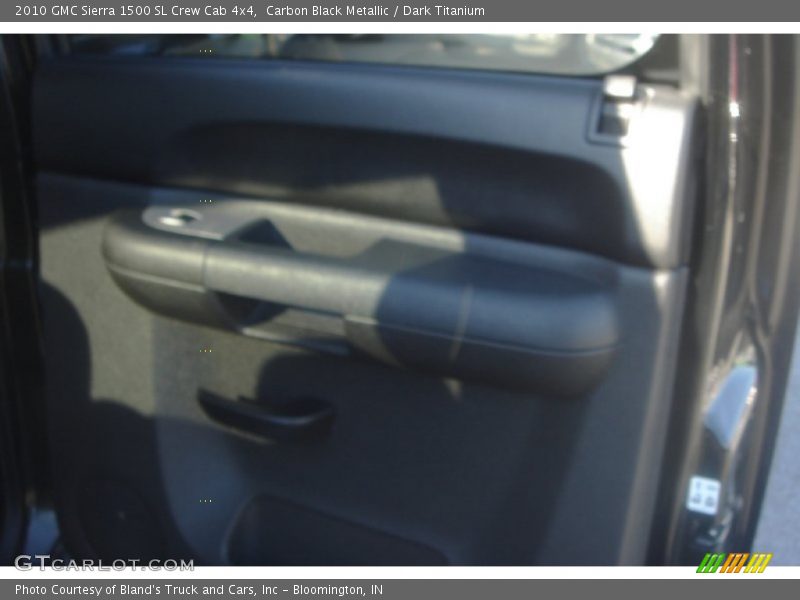 Carbon Black Metallic / Dark Titanium 2010 GMC Sierra 1500 SL Crew Cab 4x4