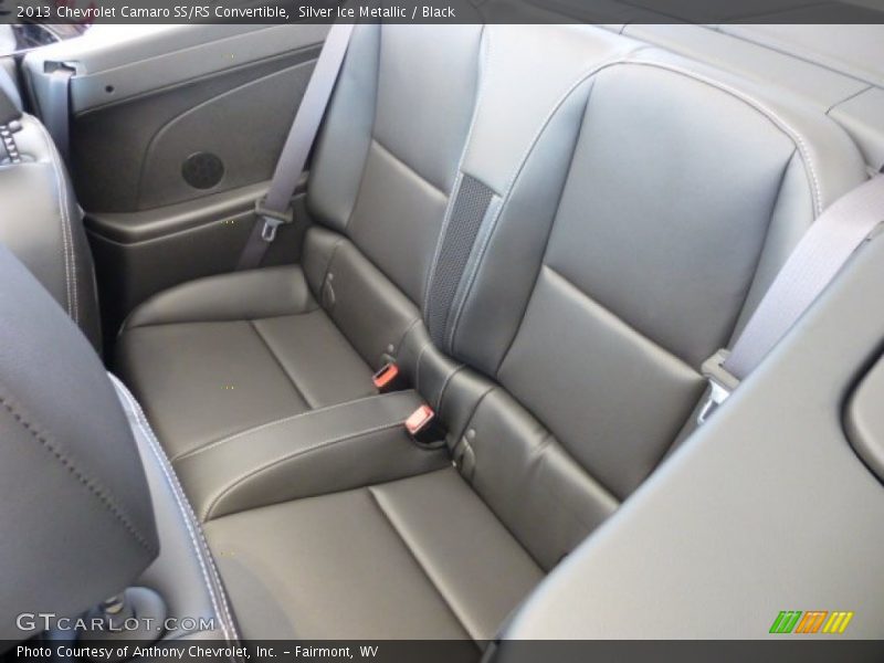 Rear Seat of 2013 Camaro SS/RS Convertible