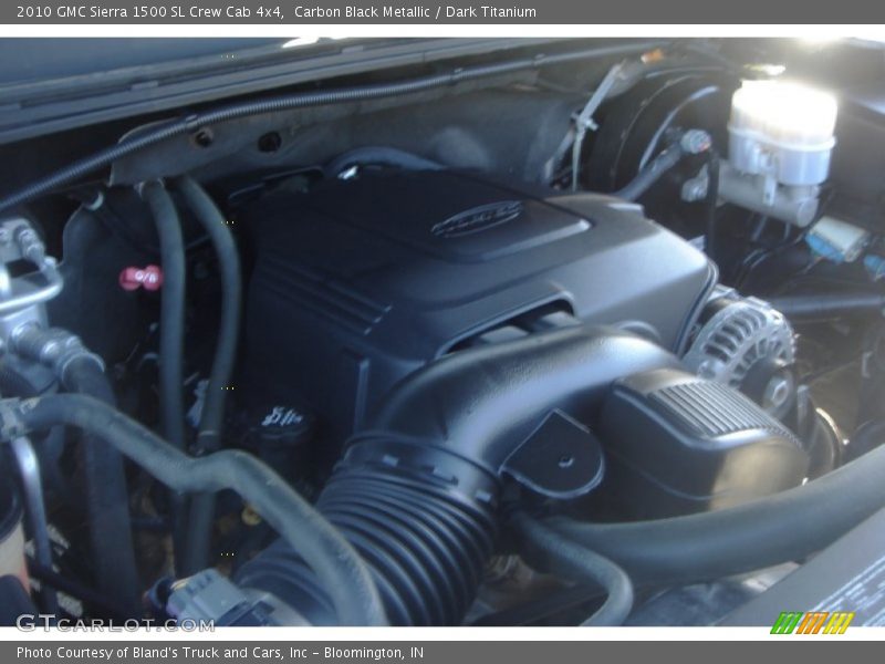 Carbon Black Metallic / Dark Titanium 2010 GMC Sierra 1500 SL Crew Cab 4x4