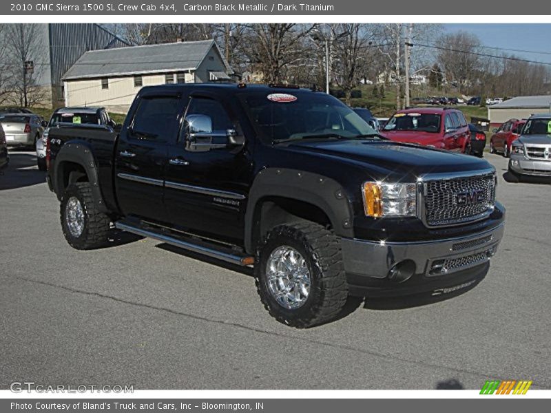 Carbon Black Metallic / Dark Titanium 2010 GMC Sierra 1500 SL Crew Cab 4x4
