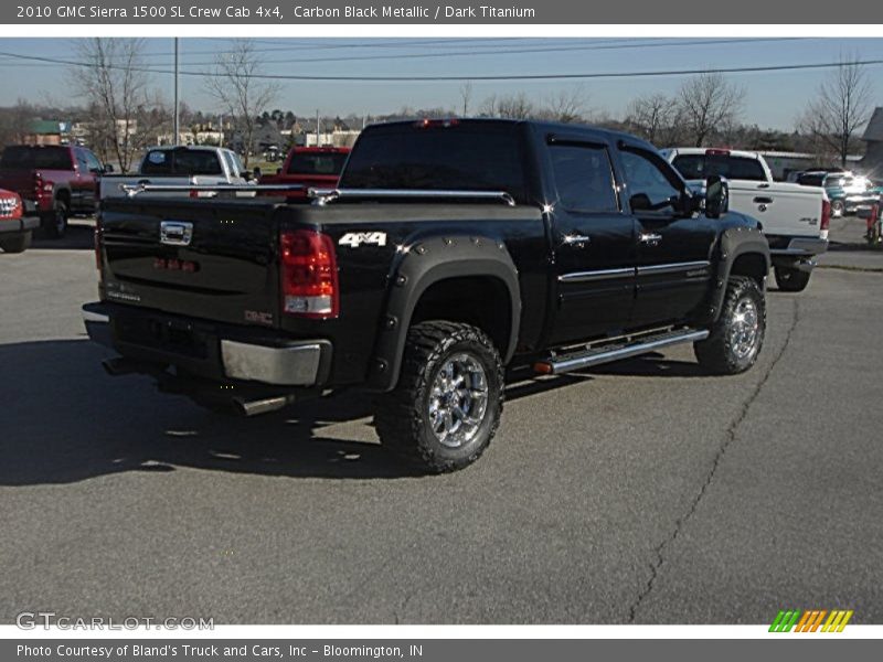 Carbon Black Metallic / Dark Titanium 2010 GMC Sierra 1500 SL Crew Cab 4x4