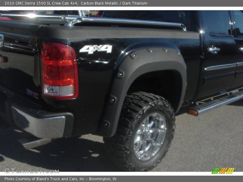 Carbon Black Metallic / Dark Titanium 2010 GMC Sierra 1500 SL Crew Cab 4x4