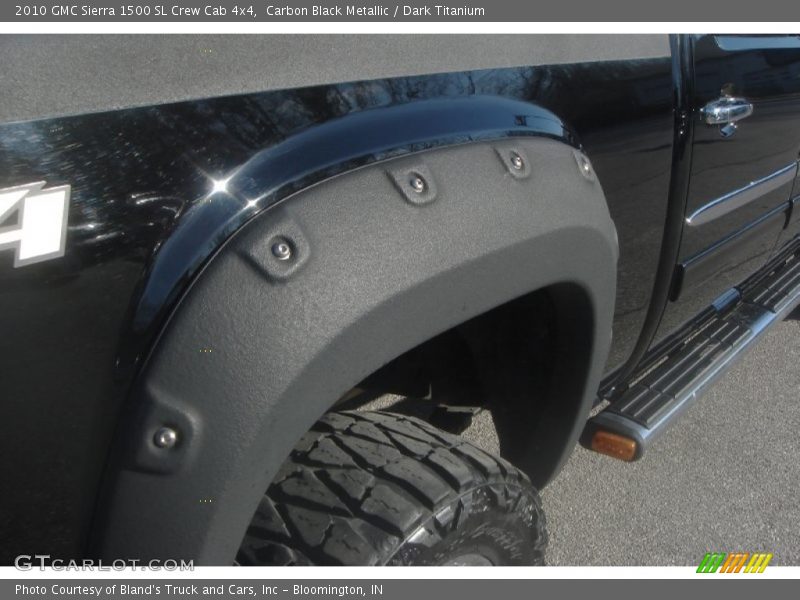 Carbon Black Metallic / Dark Titanium 2010 GMC Sierra 1500 SL Crew Cab 4x4