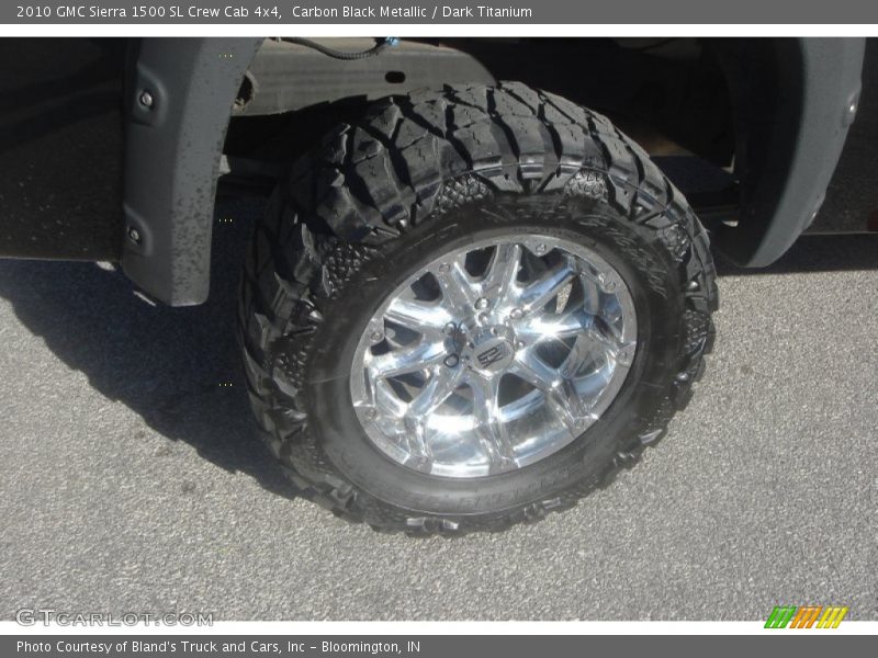 Carbon Black Metallic / Dark Titanium 2010 GMC Sierra 1500 SL Crew Cab 4x4