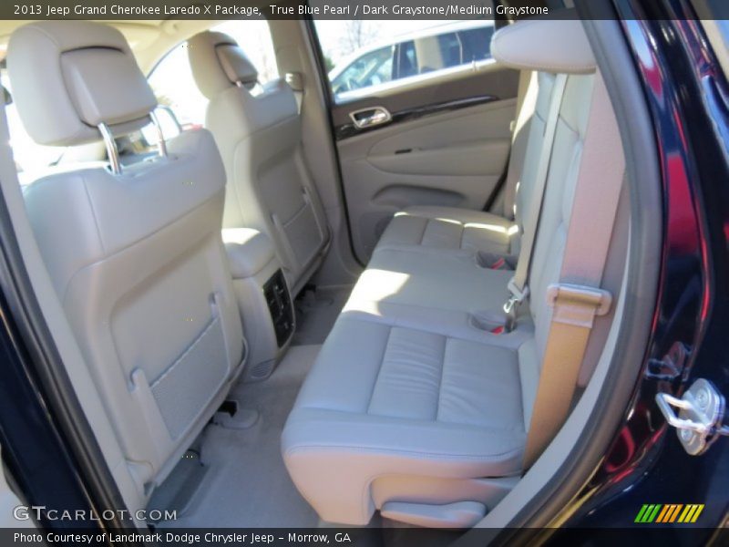 True Blue Pearl / Dark Graystone/Medium Graystone 2013 Jeep Grand Cherokee Laredo X Package