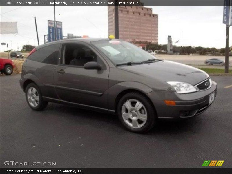 Liquid Grey Metallic / Dark Flint/Light Flint 2006 Ford Focus ZX3 SES Hatchback