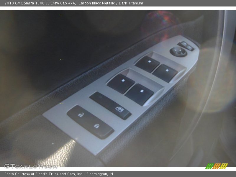 Carbon Black Metallic / Dark Titanium 2010 GMC Sierra 1500 SL Crew Cab 4x4