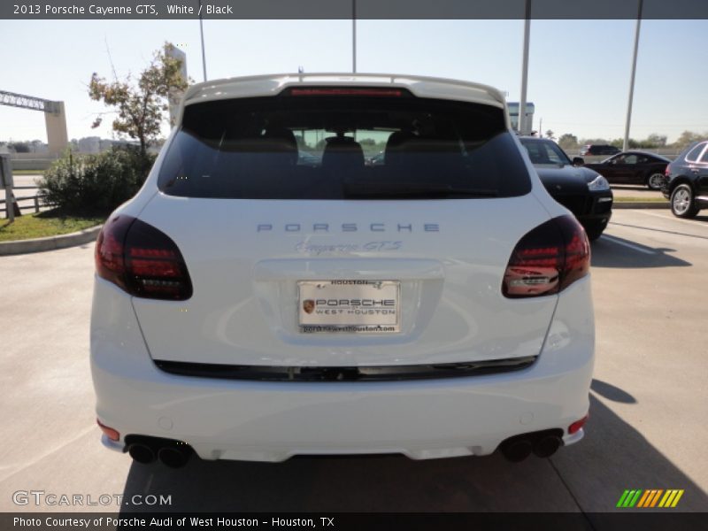 White / Black 2013 Porsche Cayenne GTS