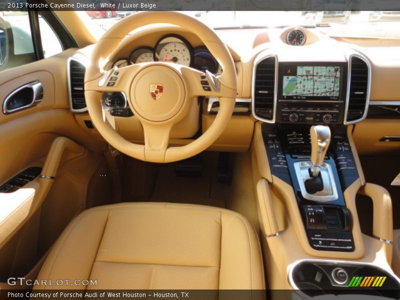 Dashboard of 2013 Cayenne Diesel