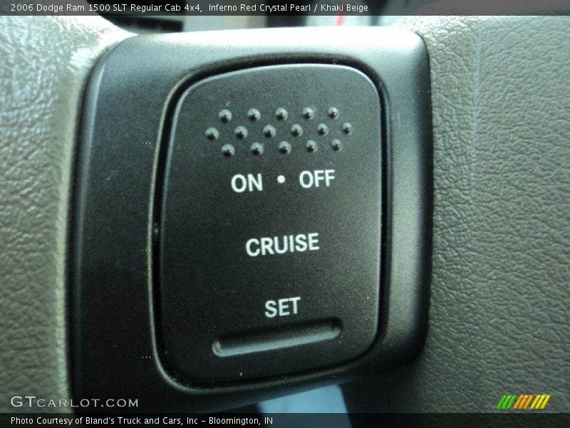 Inferno Red Crystal Pearl / Khaki Beige 2006 Dodge Ram 1500 SLT Regular Cab 4x4